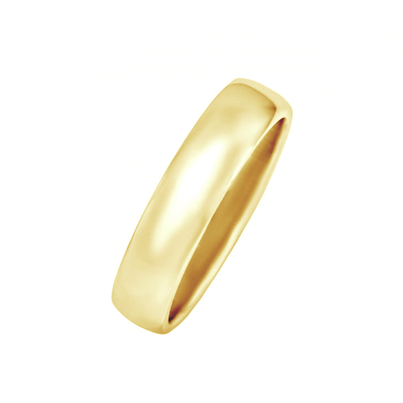 Zlaté svadobné prstene s diamantom Eura 96061