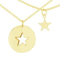 Set náhrdelníkov v tvare hviezdy pre dvoch Alya