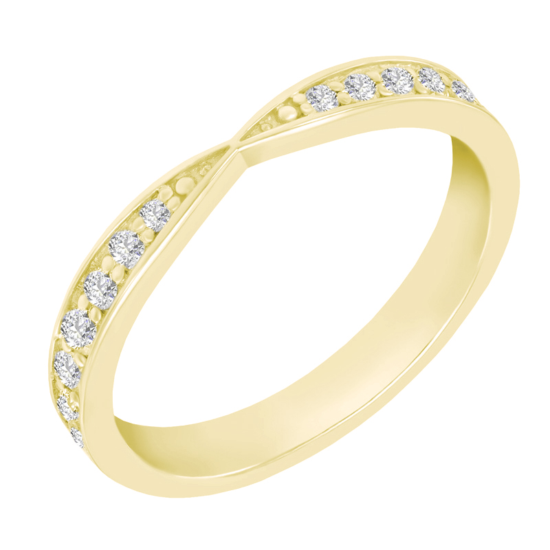 Eternity prsteň s lab-grown diamantmi Taio 101372