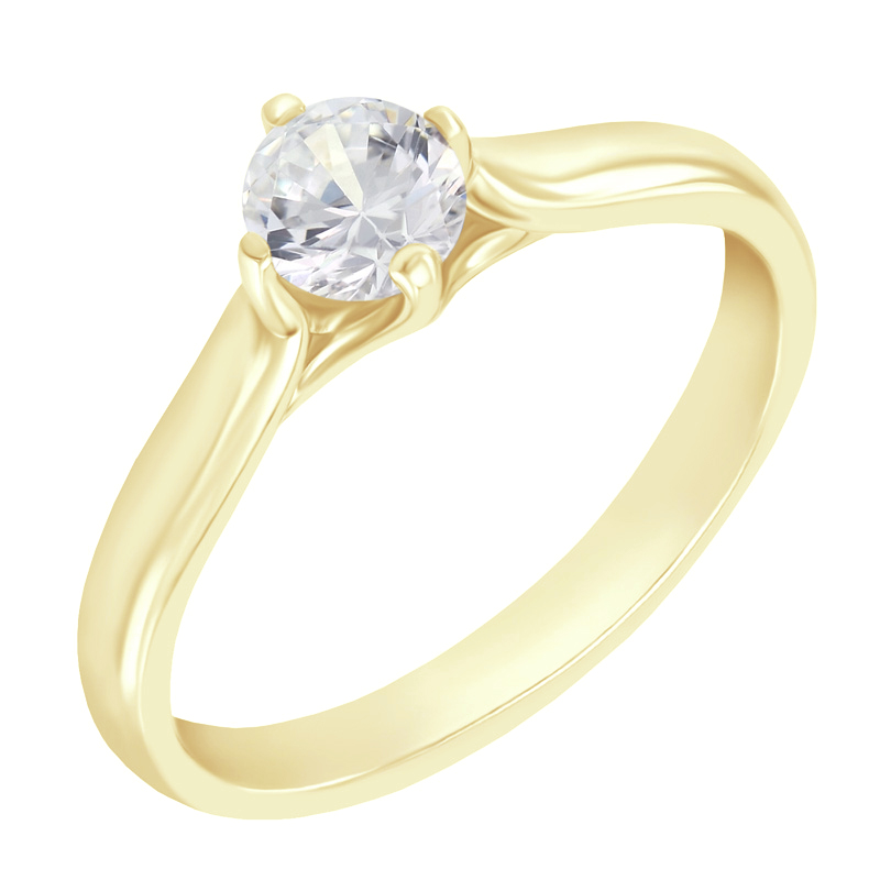 Zásnubný prsteň s diamantom Alditha 117892