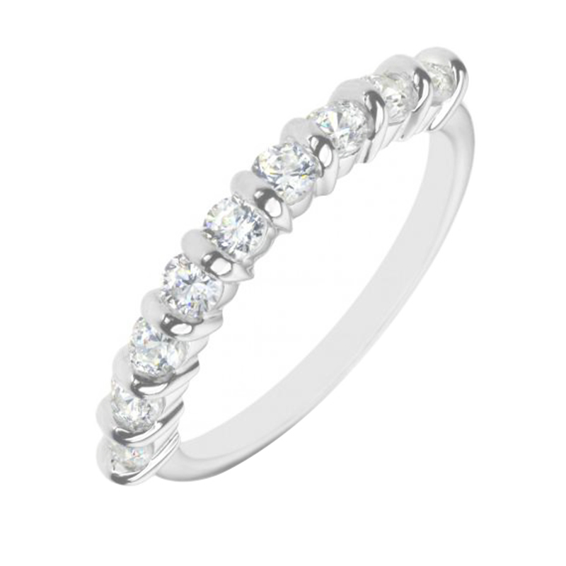 Eternity prsteň s diamantmi Zinnia 120102