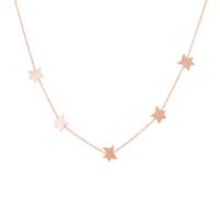 Strieborný náhrdelník s hviezdami Malý princ
