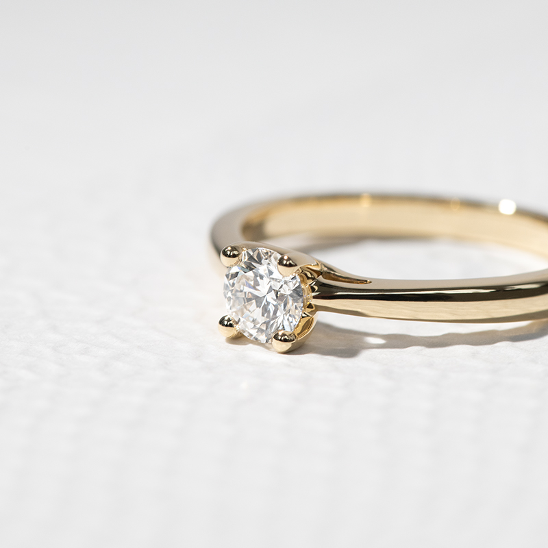 Zásnubný prsteň s lab-grown diamantom Markie 122002