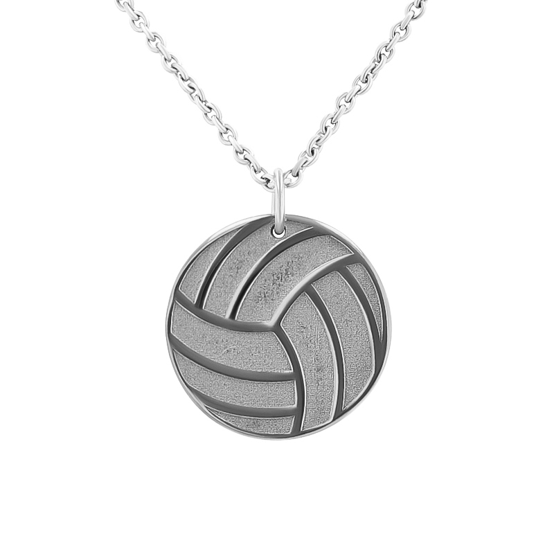 Prívesok lopta s gravírom vašej voľby Volleyball