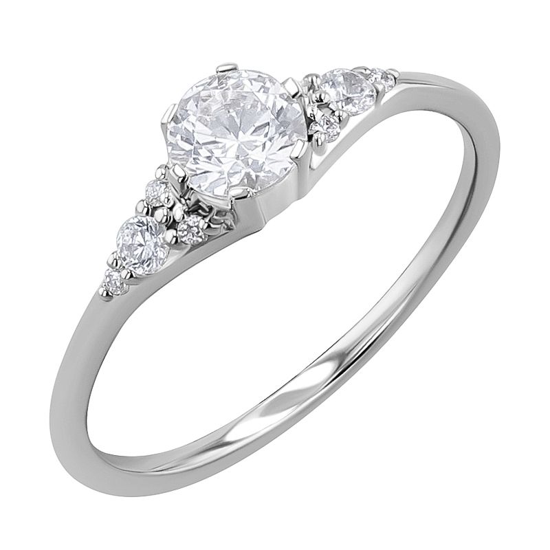 Zásnubný prsteň s diamantmi Lina 125932