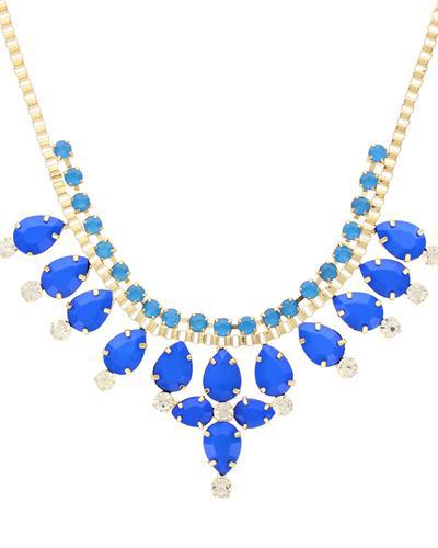 Pozlátený náhrdelník Blue od Olivia Welles