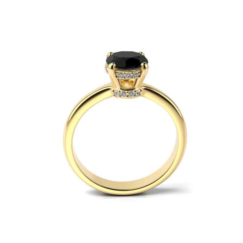 Diamantový zlatý prsteň 19892