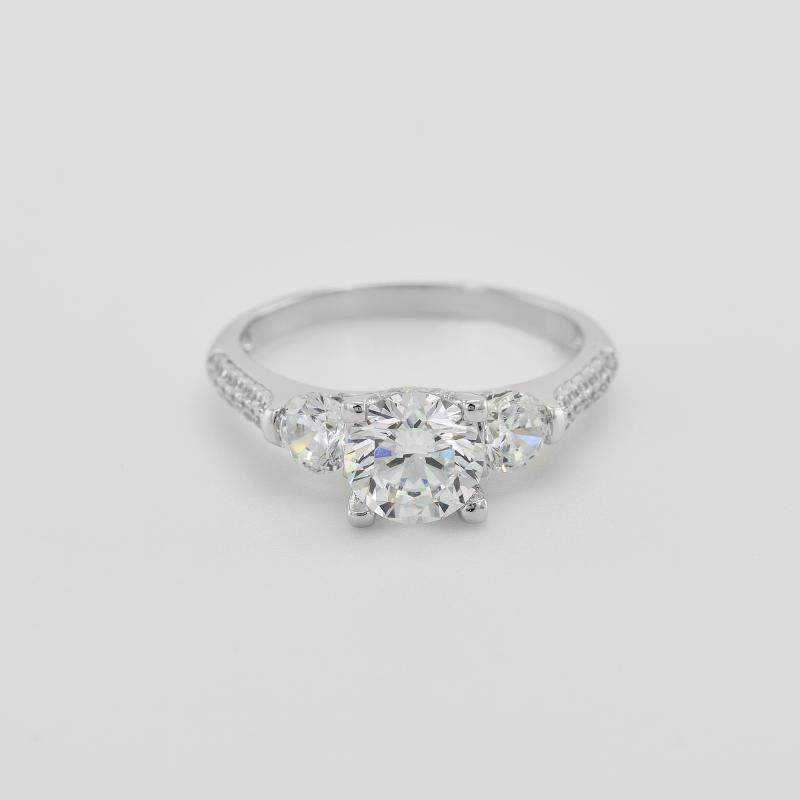 Zásnubný prsteň s diamantmi 39772