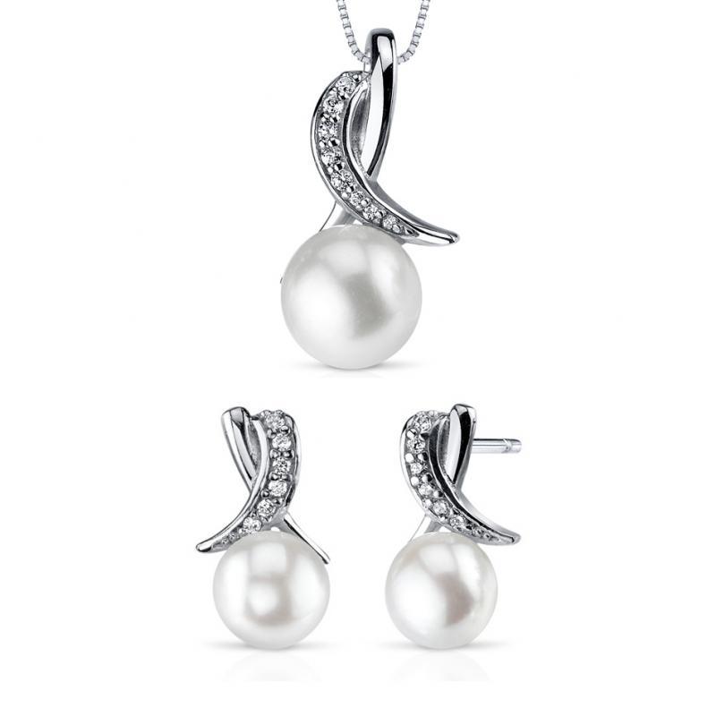 Strieborná perlová kolekcia