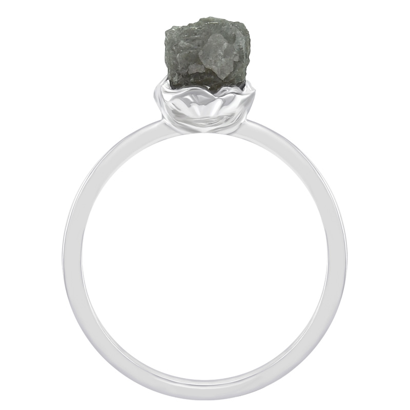 Zásnubny prsteň so šedym diamantom 58702