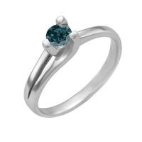 Zásnubný prsteň s modrým diamantom Umiah