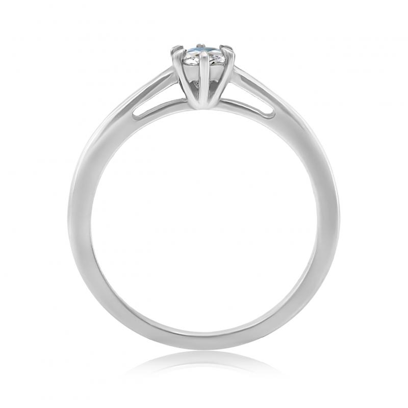 Zásnubný prsteň s diamantom 64802