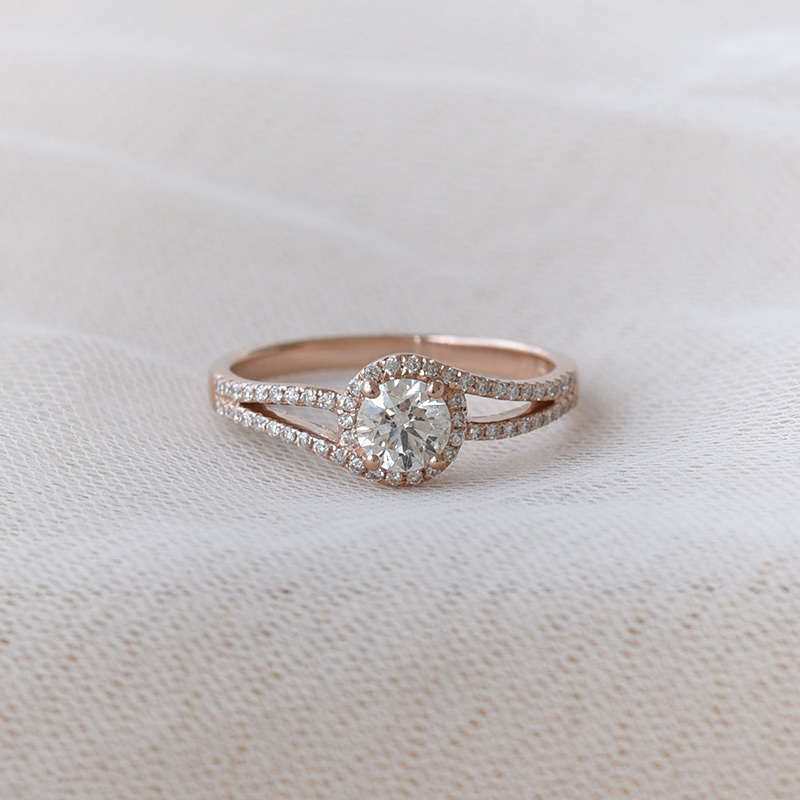 Prsteň plný diamantov 69502