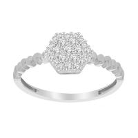 Elegantný diamantový prsteň Gohar