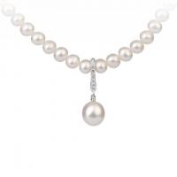 Perlový náhrdelník s diamantmi Julienne