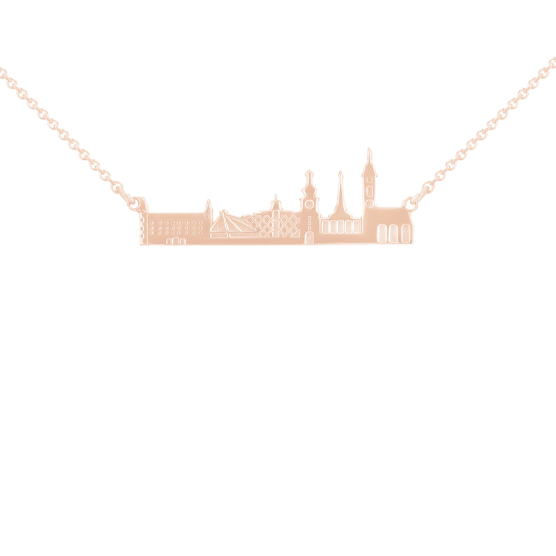 Strieborný náhrdelník mesta Berlín 107213