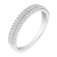 Elegantný eternity prsteň s lab-grown diamantmi Nicholls