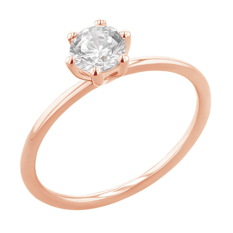 Zásnubný prsteň s diamantom Vanilla 120343