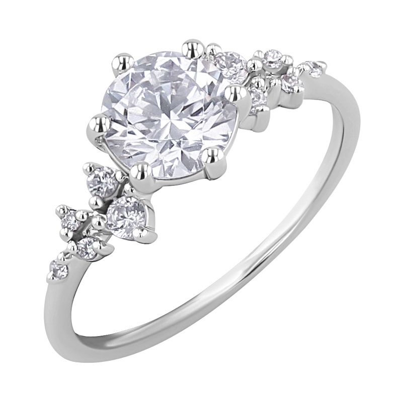 Zásnubný prsteň s diamantmi Kasi 126803