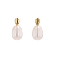 Elegantné perlové náušnice zo zlata Adele