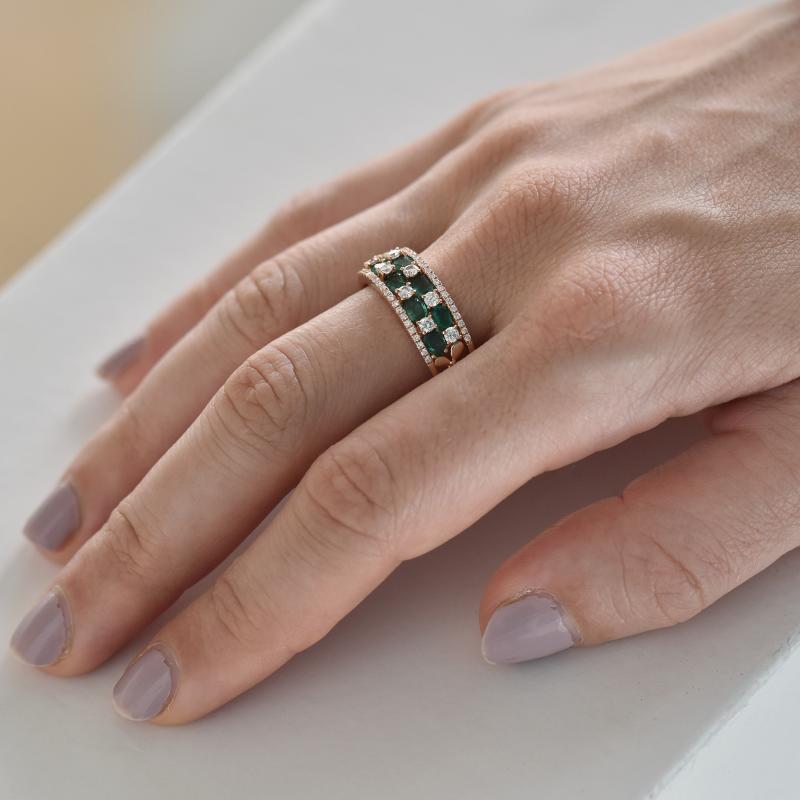 Smaragdový prsteň 17053