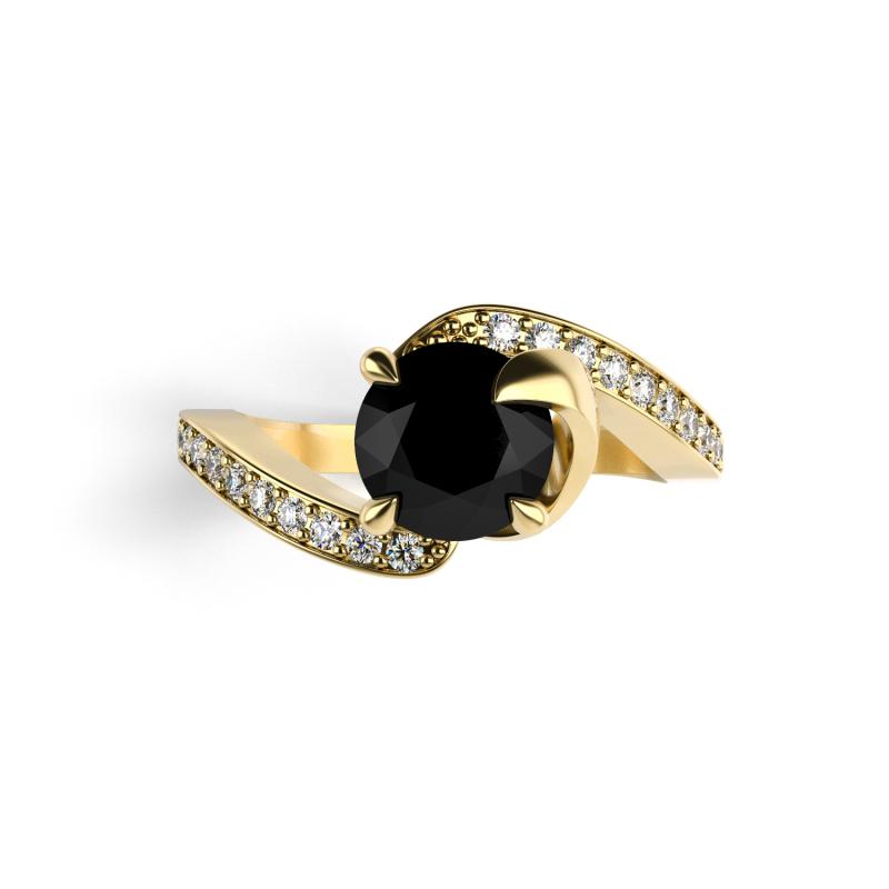 Diamantový zásnubný prsteň 19863
