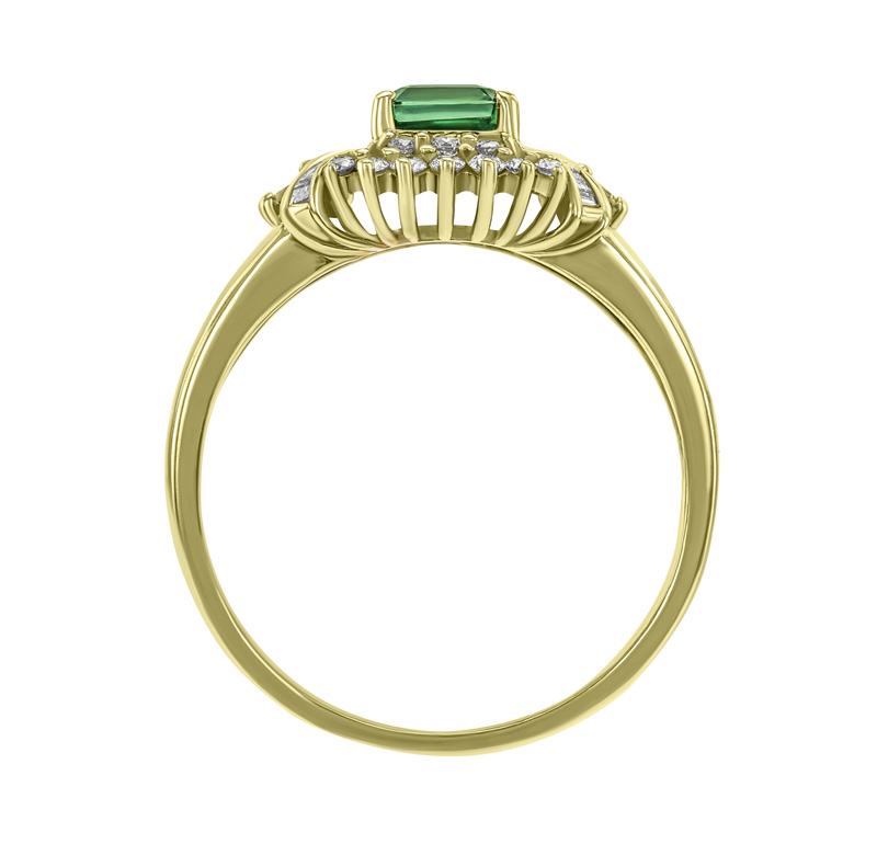 Smaragdový prsteň 2493