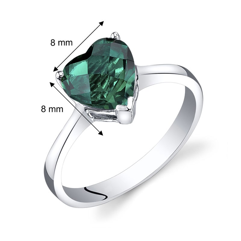 Smaragdový prsteň zo zlata 28043