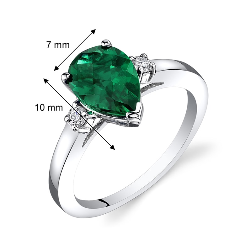 Smaragdový prsteň 35073