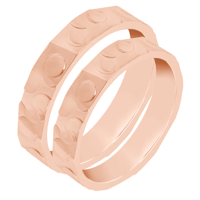 Prstene z ružového zlata 37793