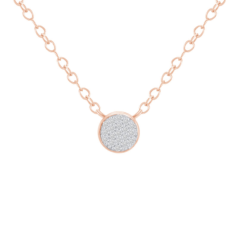 Minimalistický náhrdelník s diamantmi Sharlene 41673