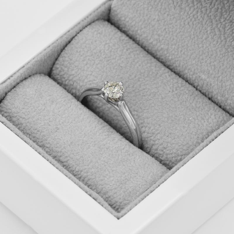 Zásnubný prsteň s diamantom 42733