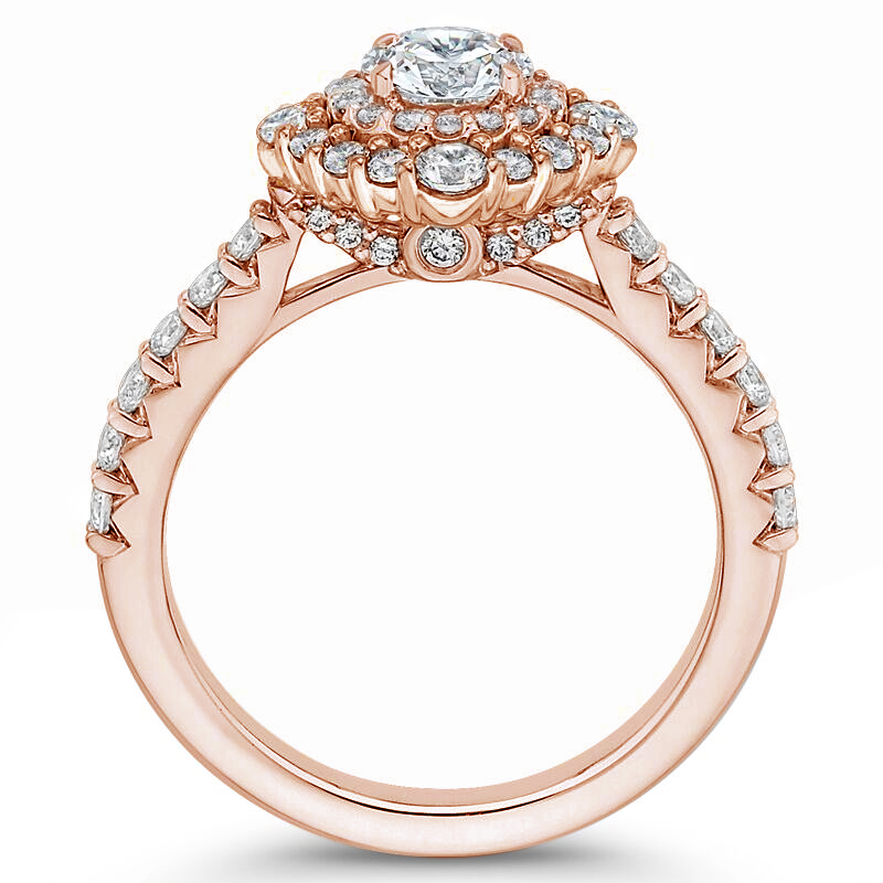 Prsteň s diamantmi 48453
