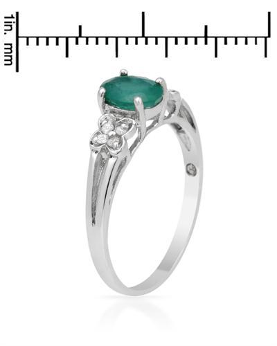 Zlatý prsteň so smaragdom 55103