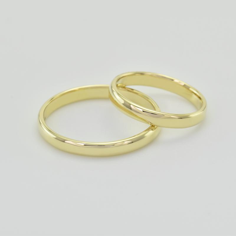Svadobné zlaté prstene 61523