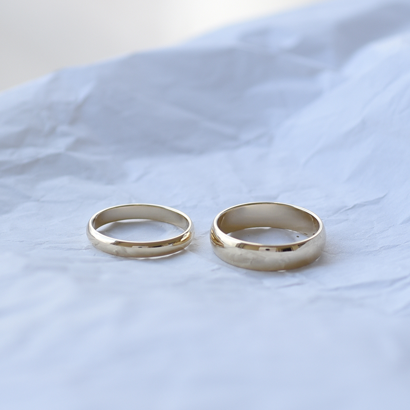Zlaté svadobné prstene 62603