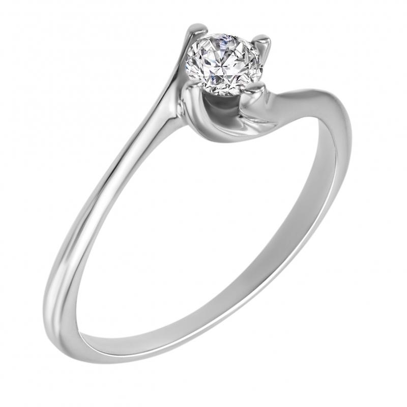Zásnubný prsteň s diamantom 64653