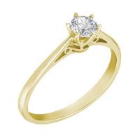 Zásnubný prsteň s lab-grown diamantom Ornella
