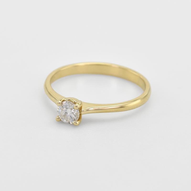 Zásnubný zlatý prsteň 64873