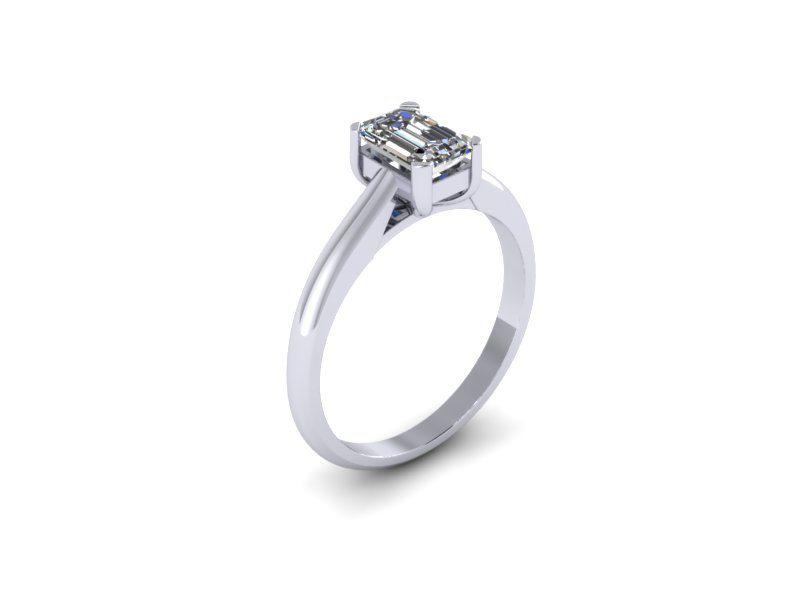Zásnubný prsteň s diamantom Berlana 6563