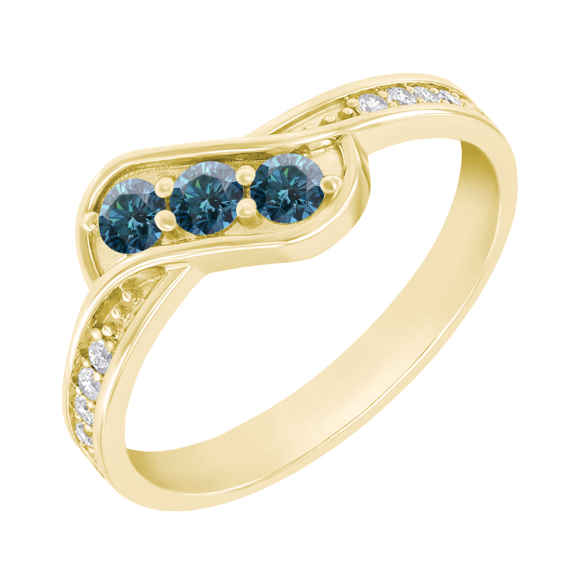 Diamantový prsteň zo zlata Marcye 7113