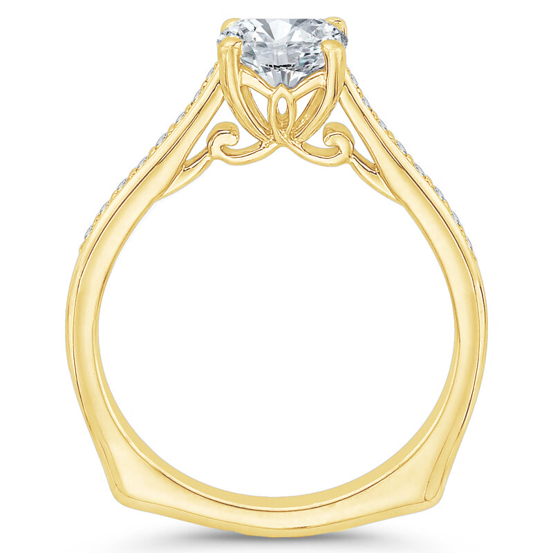 Diamantový prsteň zo zlata 79423
