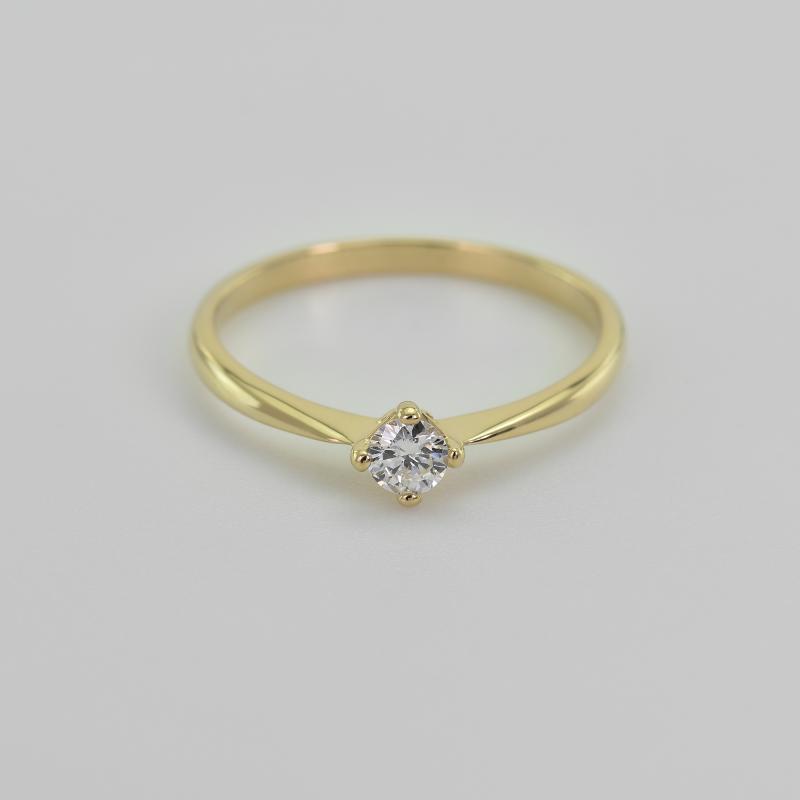 Prsteň zo zlata Carrey 8903