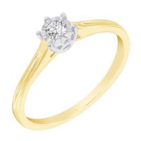 Zásnubný prsteň s lab-grown diamantom Akaia