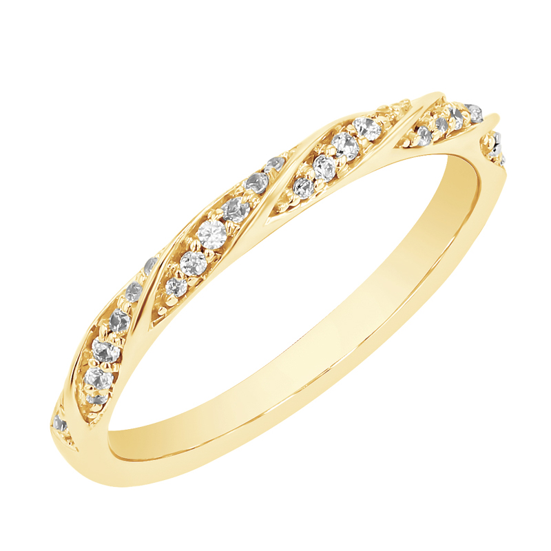 Prepletený eternity prsteň s diamantmi Joanne 99933