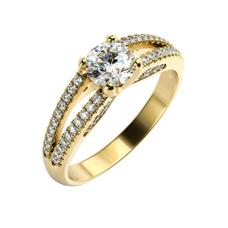 Diamantový prsteň Davio