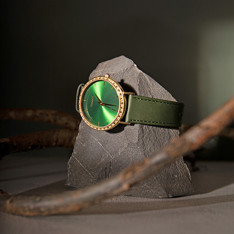 Luxusné hodinky so švajčiarskym strojčekom Gardener 110834