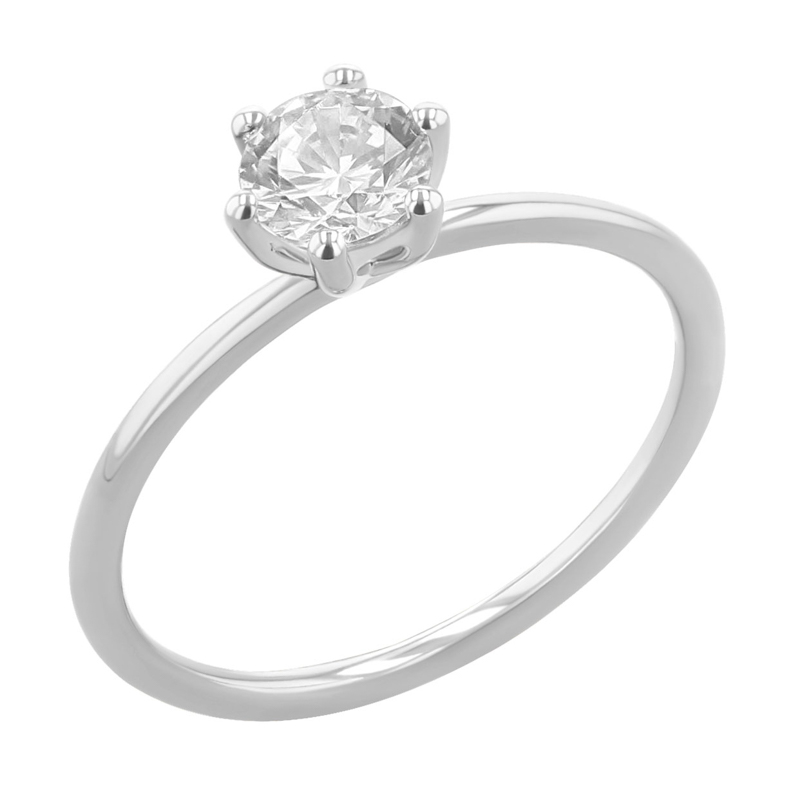 Zásnubný prsteň s diamantom Vanilla 120344