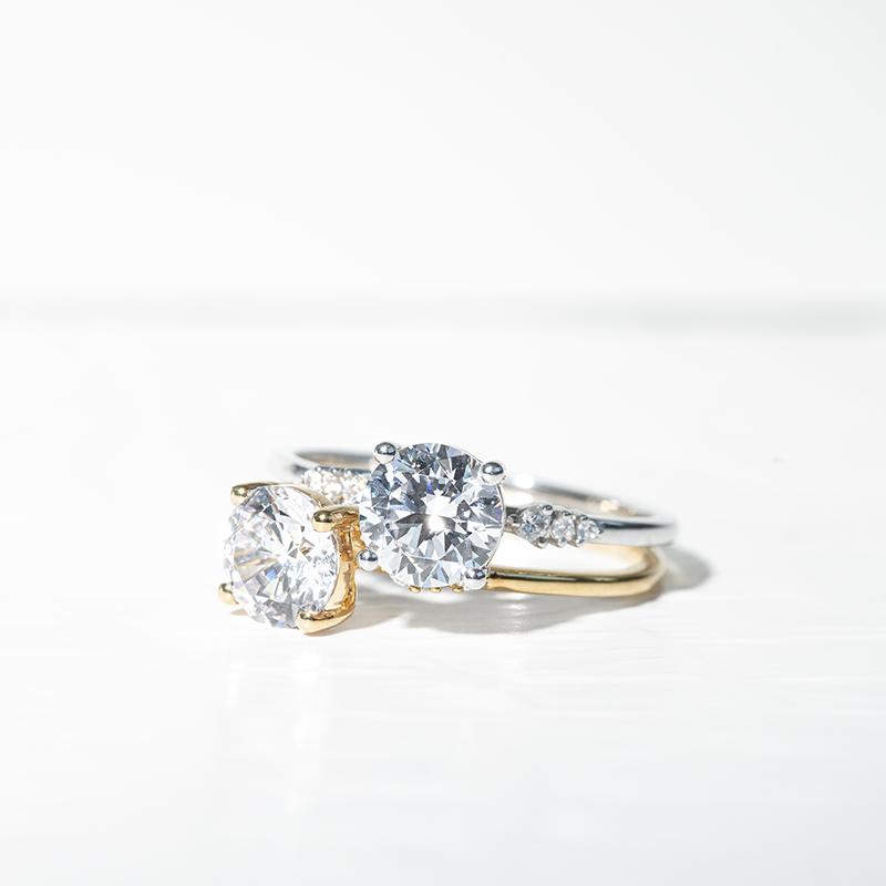 Zásnubný prsteň s diamantmi Elise 125714