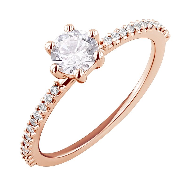 Zásnubný prsteň s diamantmi Deloris 127534